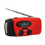 Portable multi - func hand - crank, emergency gen, solar radio, shockproof, FM/AM/WB/NOAA, power bank - Korvel