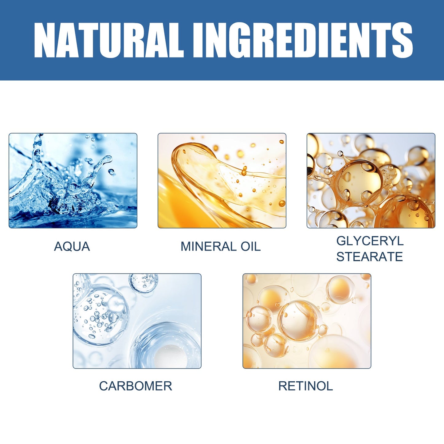 5 Seconds Retinol Cream To Reduce Fine Lines Under Eyes Hydrating Moisturizing Cream To Soften Skin - Korvel
