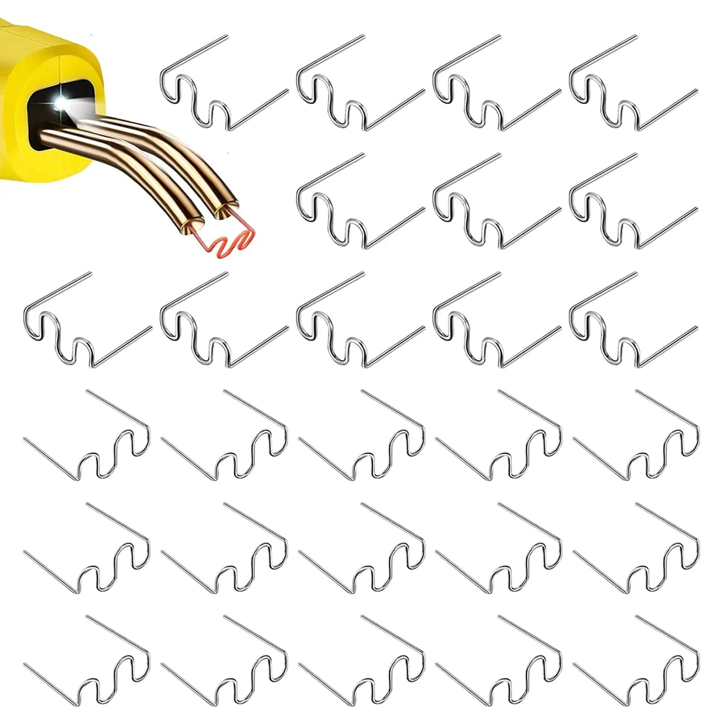 500PCS Hot Stapler Staples Repair Kit for Plastic Welding