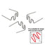 500PCS Hot Stapler Staples Repair Kit for Plastic Welding