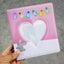 Hollow Heart Mini Photo Album - 50/100 Pockets