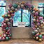 50/100pcs Globos de Látex Metálicos para Celebraciones