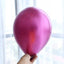 50/100pcs Globos de Látex Metálicos para Celebraciones