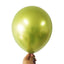 50/100pcs Globos de Látex Metálicos para Celebraciones