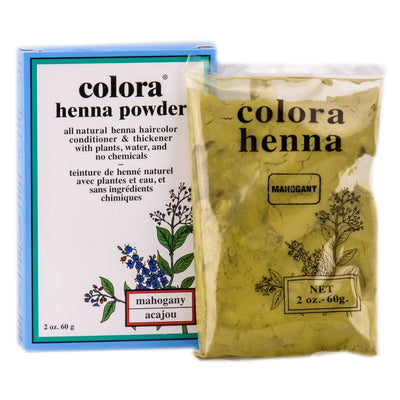 Colora Henna Powder Hair Color - Mahogany 2Oz