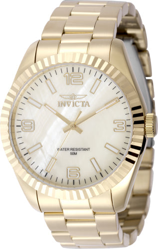 Invicta Men's Specialty Watch - Gold Dial & Stainless Steel