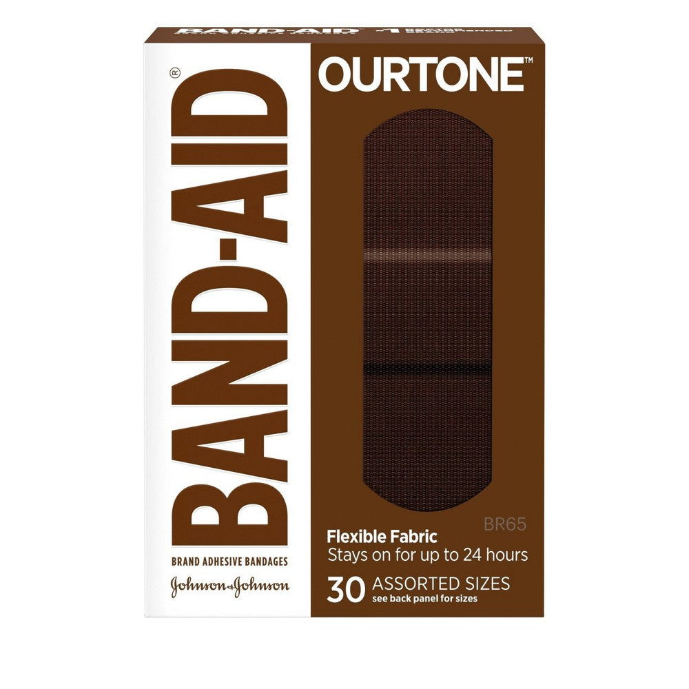 Band-Aid Brand OURTONE Bandas de Tela Flexibles – 30 Contenido