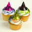 Mini Witch Hat Cupcake Toppers - 72 Count