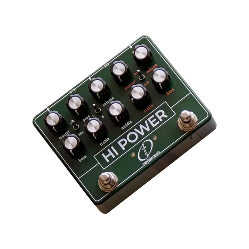 Rock single-effect pedal, Pink Floyd tone, HIPOWER overdrive and distortion single-effect pedal - Korvel