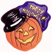 Décoration Mr. Halloween Pumpkin E-Z Top