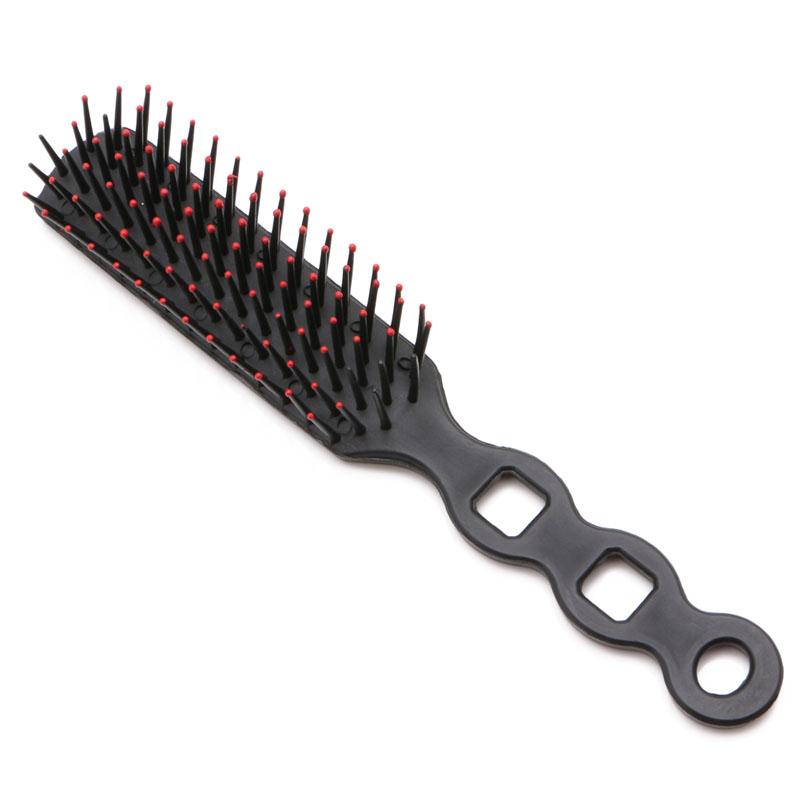 Salon Plastic Paddle Hairdressing Cushion Hair Cozy Massage Comb - Korvel