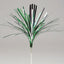 Mylar Spray Pick - Green/Silver 5.5" - 12 or 36 pcs