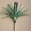 Mylar Spray Pick - Green/Silver 5.5" - 12 or 36 pcs