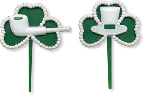 Piques de la Saint-Patrick - Disponibles en 24 et 144 unités