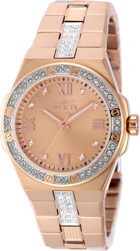 Reloj de Especialidad para Mujer Invicta en Oro Rosa