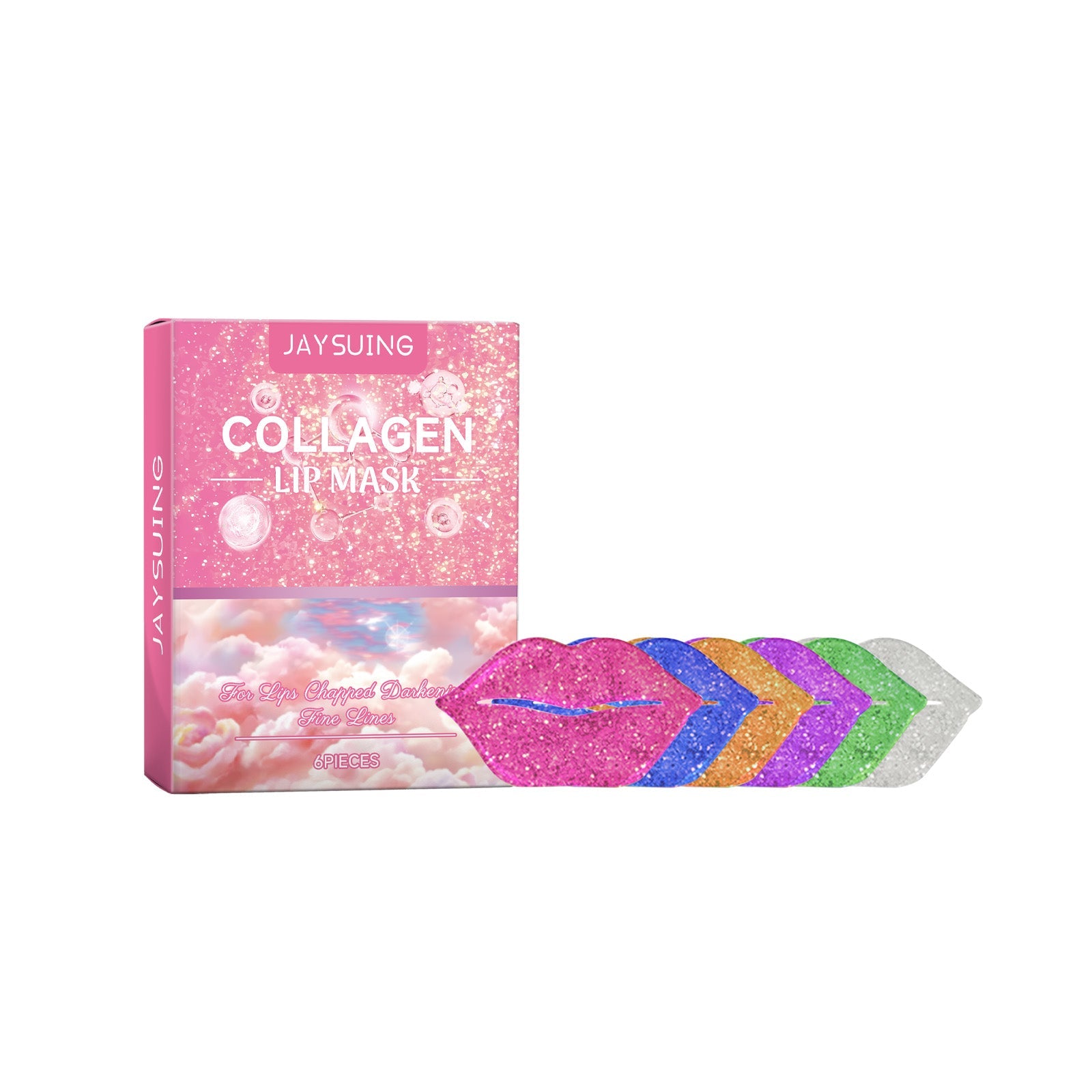 Collagen Lip Mask Reduces Lip Lines, Hydrates And Moisturizes Lips, Removes Dead Skin And Is Not Greasy - Korvel