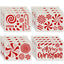Christmas meal mat linen candy letter printed table mat living room dining table decoration insulation mat - Korvel