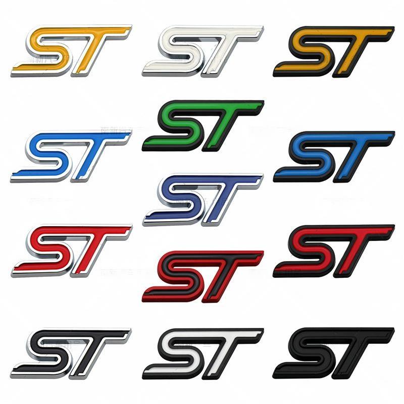 Premium 3D Metal Car Stickers for Ford Models