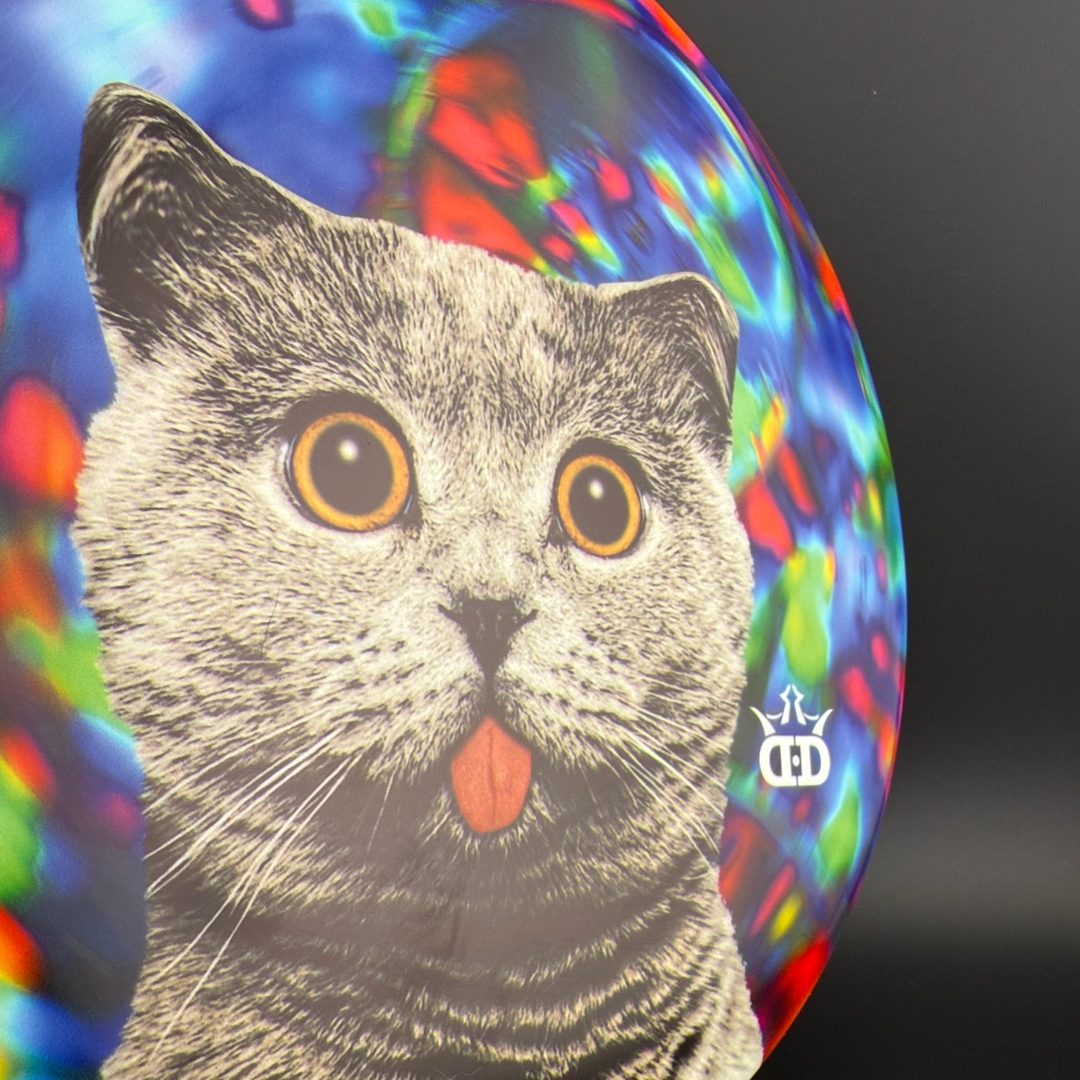 Fuzion Justice - DyeMax - Space Kitty Trippin Disc Golf Disc