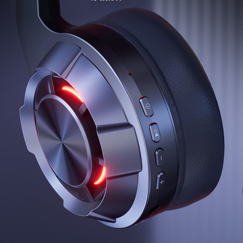 LED Illuminated Wireless Bluetooth Headset for Esports