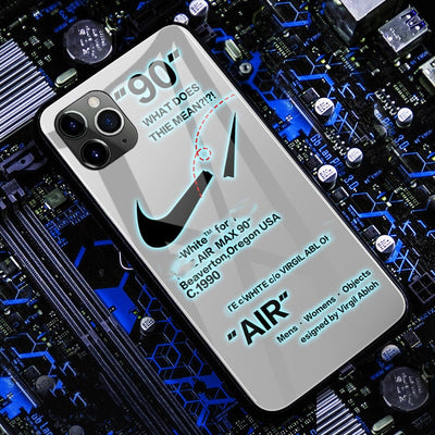 Sport Call Light Case For iPhone 12 11 Pro Max 8 7 6 6S Plus LED Case Tempered Glass Coque Flash Cover For iPhone X XS MAX XR SE - Korvel