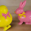 Rings 3D Lapin & Poussin - Assortiment Rose & Jaune - 72 Comptes