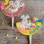 Palillos de Conejo y Huevo de Feliz Pascua