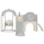 Toddler Slide and Swing Set 7 in 1, Kids Playground Climber Slide Playset with Basketball Hoop Freestanding  Combination - Korvel