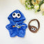 Clothing only] First and second generation keychains Labubu clothing pendant canvas shoulder bag sesame bird two-piece set - Korvel