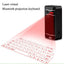 Portable Bluetooth Wireless Virtual Projection Keyboard
