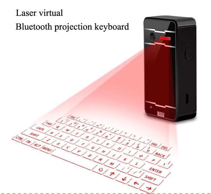 Portable Bluetooth Wireless Virtual Projection Keyboard