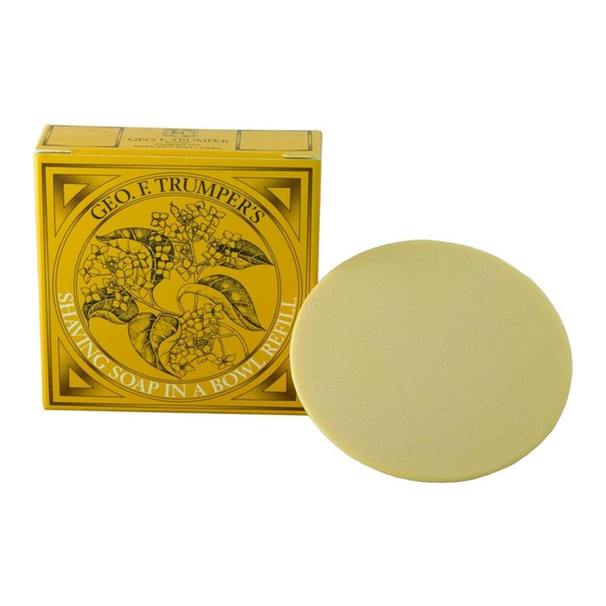 Savon à raser Sandalwood en bol en bois Geo. F. Trumper 80g