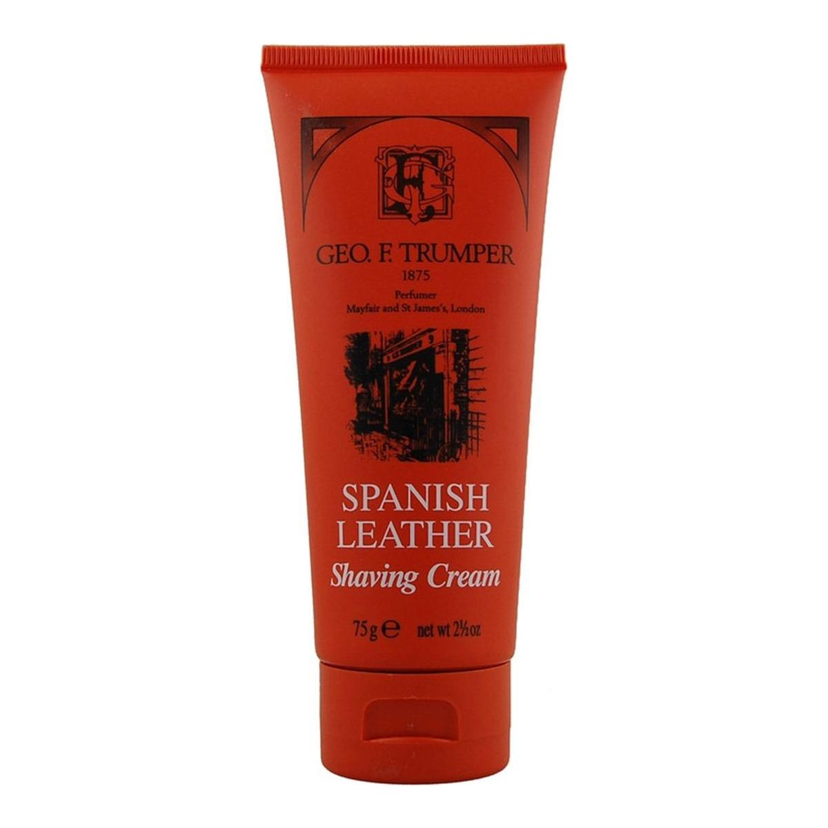 Crema de Afeitar Suave de Cuero Español Geo. F. Trumper
