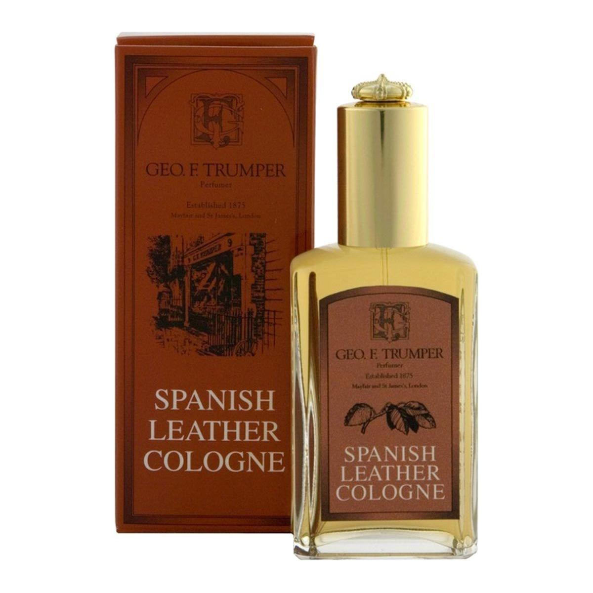 Colección de colonia de cuero español Geo F. Trumper
