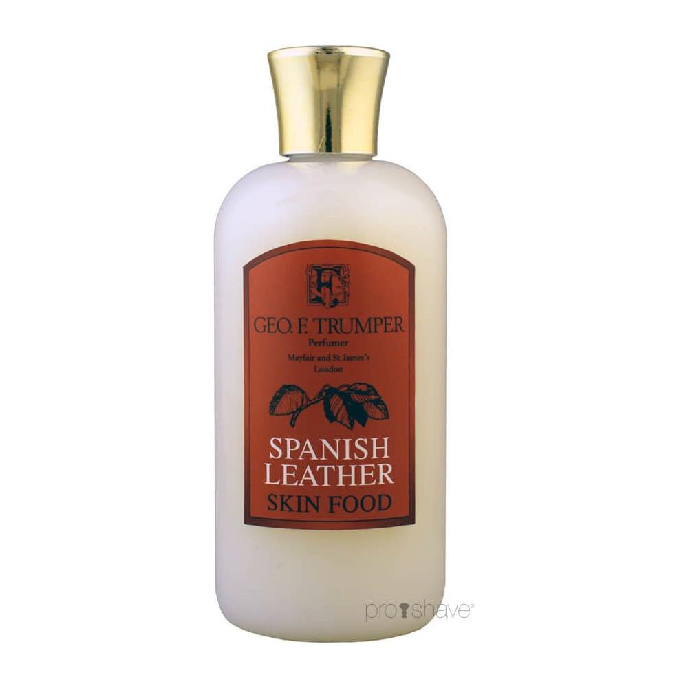Collection de soins pour la peau en cuir espagnol Geo. F. Trumper