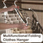 FoldSpace Pants Hanger - 6-Layer Space-Saving Organizer