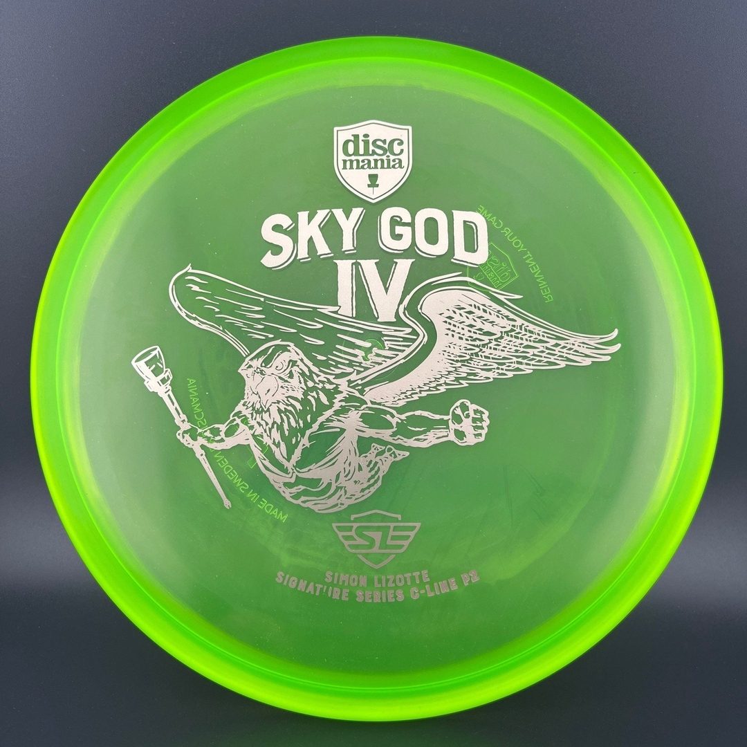 Sky God 4 C-Line P2 - Série Signature Simon Disc Golf Putter