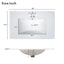 30-Inch White Bathroom Vanity with Ceramic Sink and Versatile Storage - Ideal for Small Bathrooms - Korvel
