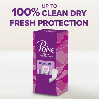 Poise Microliners - Discreet Incontinence Panty Liners