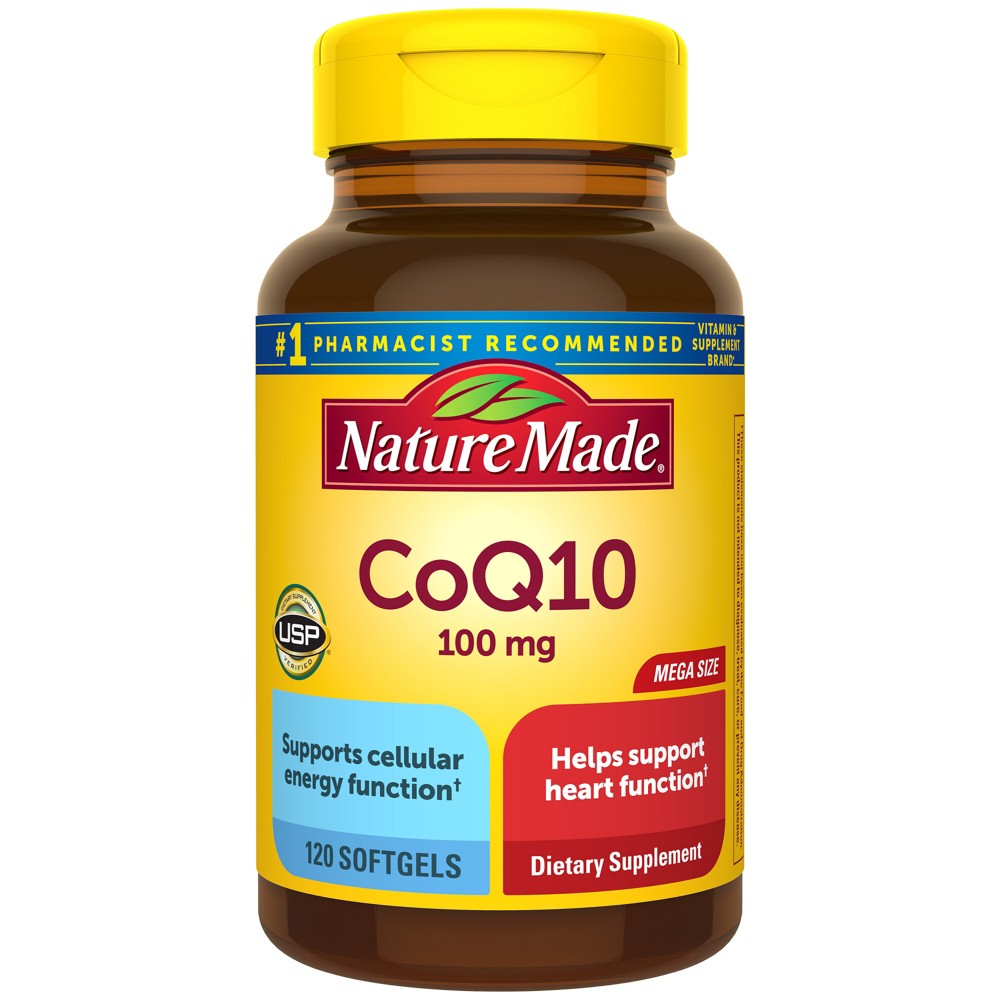 Nature Made CoQ10 100mg Softgels - 120 Count