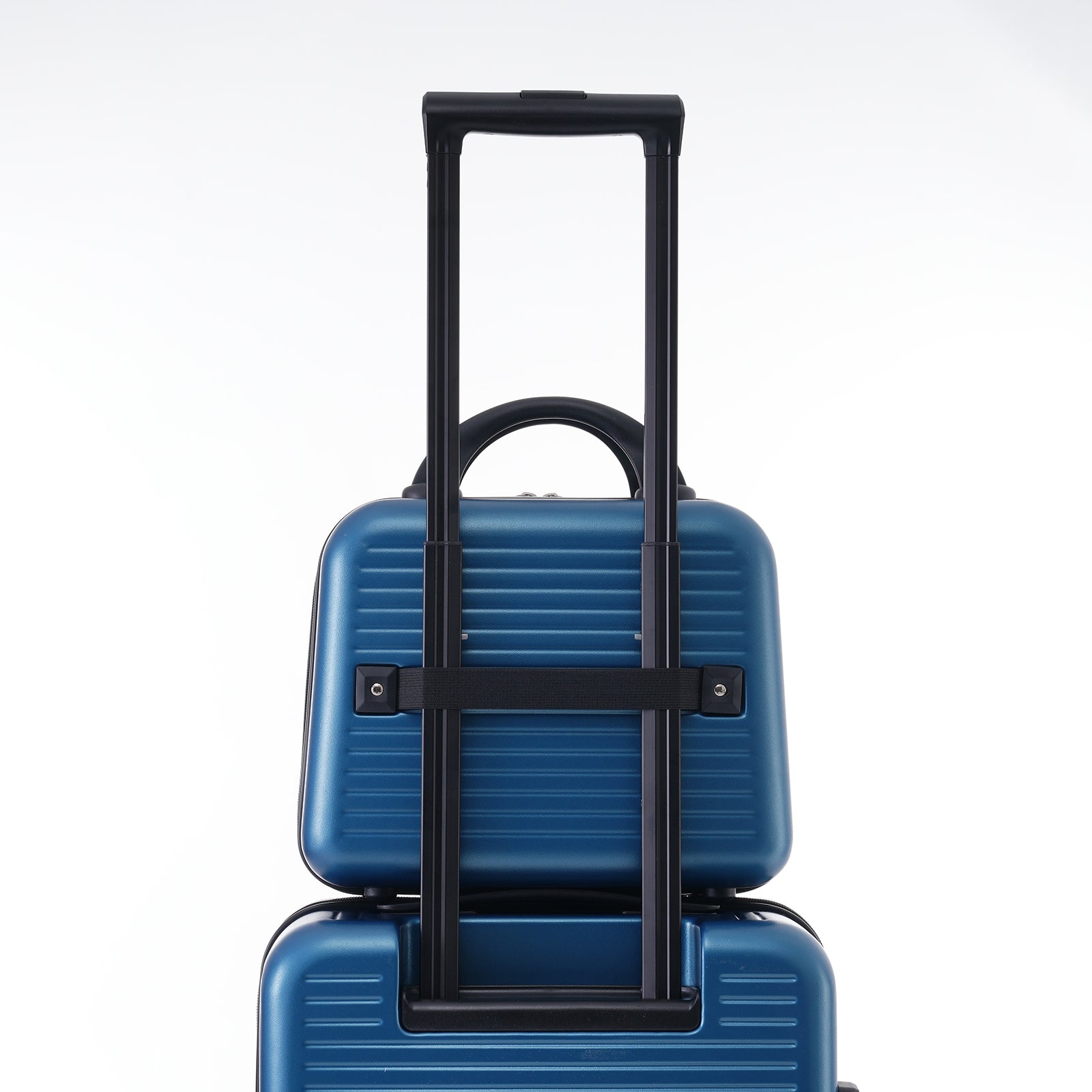 Carry-on Luggage 20 Inch Front Open Luggage Lightweight Suitcase with Front Pocket and USB Port, 1 Portable Carrying Case - Korvel