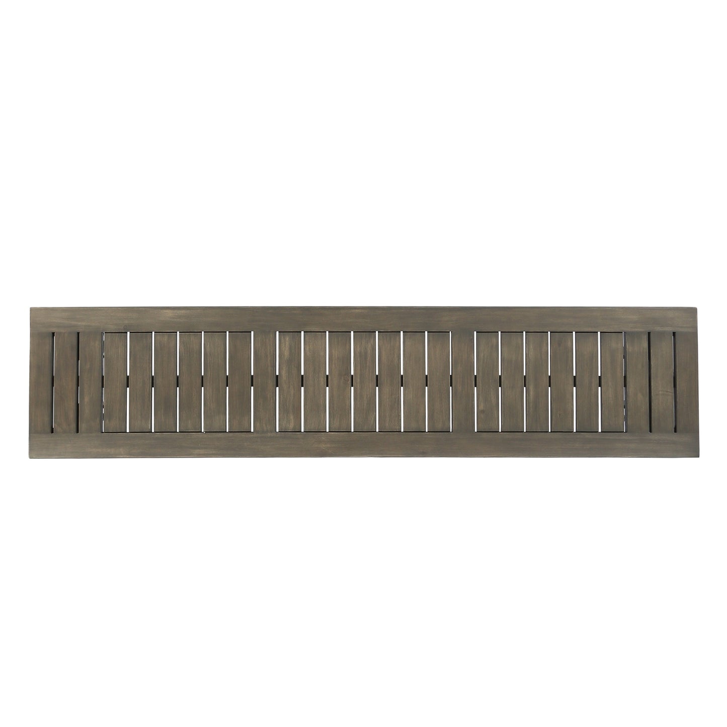 Jane Industrial Wood and Metal Dining Bench