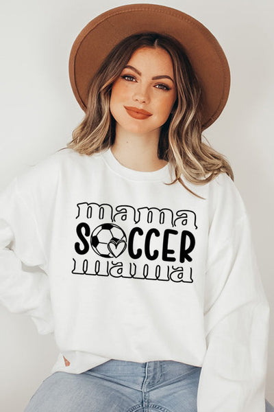 Soccer Mama Cozy Sweatshirt
