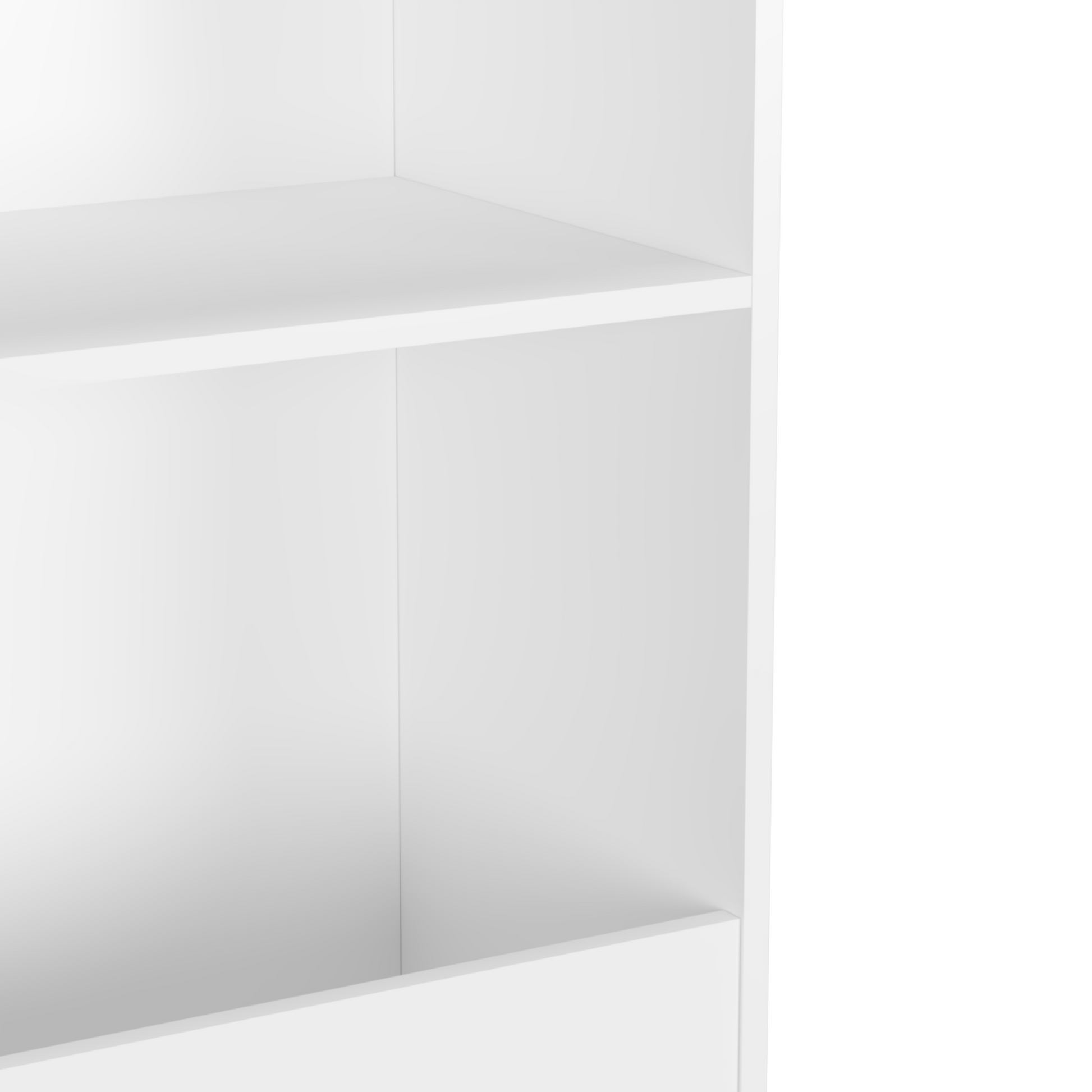 Kids 4-Tier Bookcase Children's Book Display Bookshelf Toy Storage Cabinet Organizer for Children's Room Playroom - Korvel