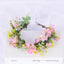 Couronne de Fleurs Élégante pour Mariage et Photographie