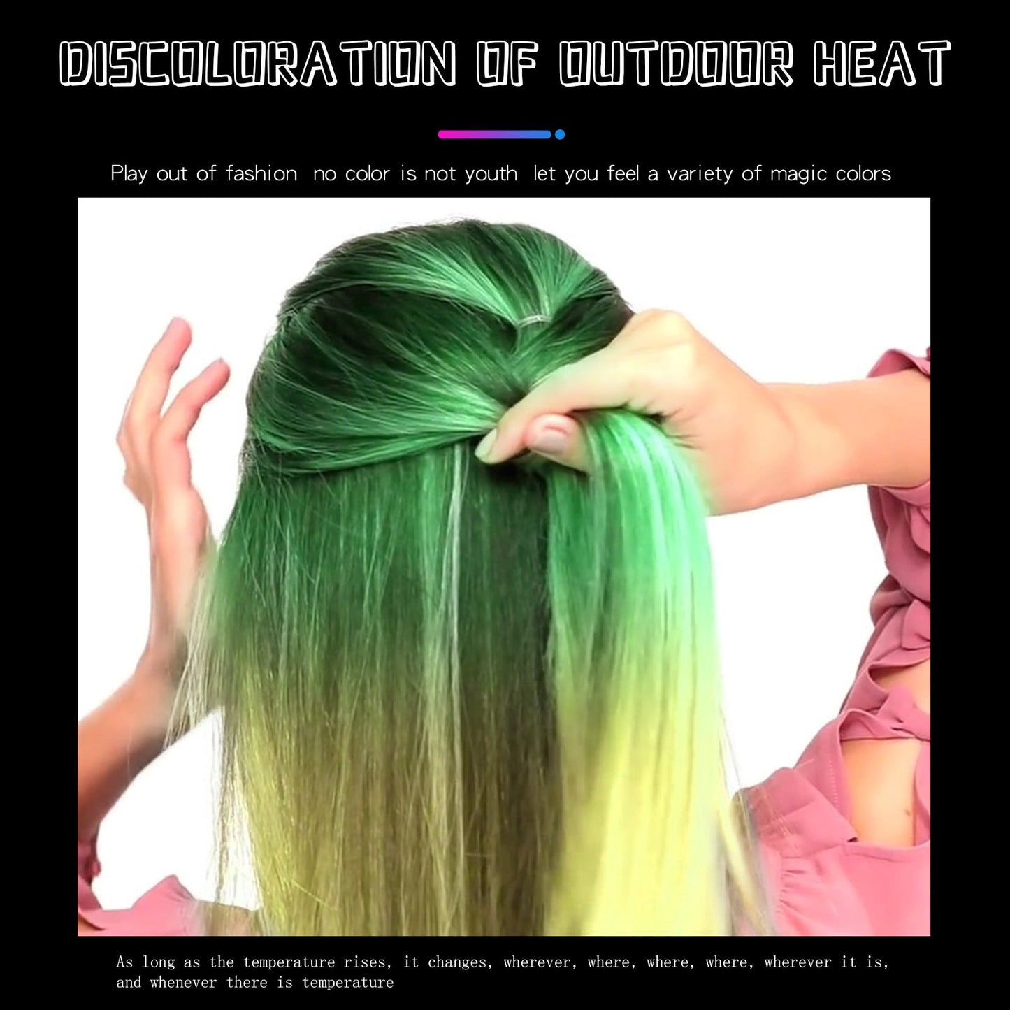 Gradient Hair Conditioner, No Damage To Hair And Scalp Easily Change Hair Color Hair Conditioner - Korvel