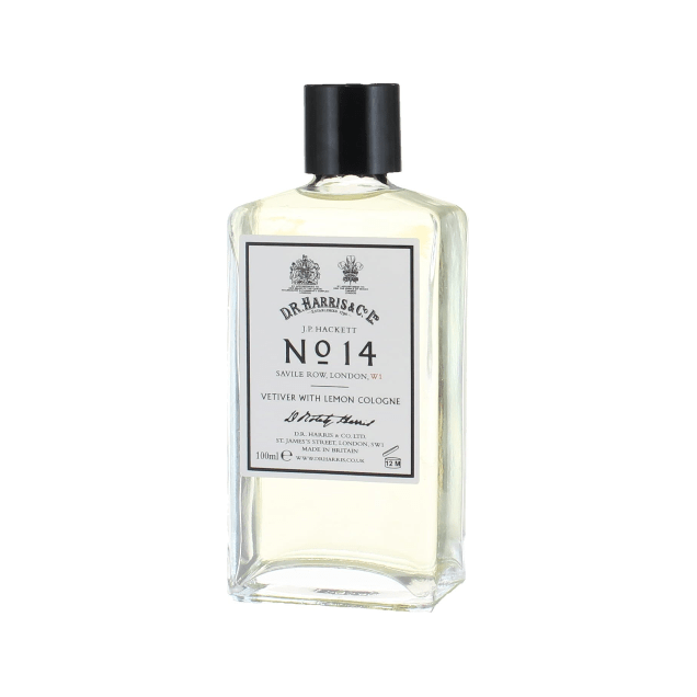 D.R. Harris No. 14 Vetiver avec Cologne au Citron 100ml