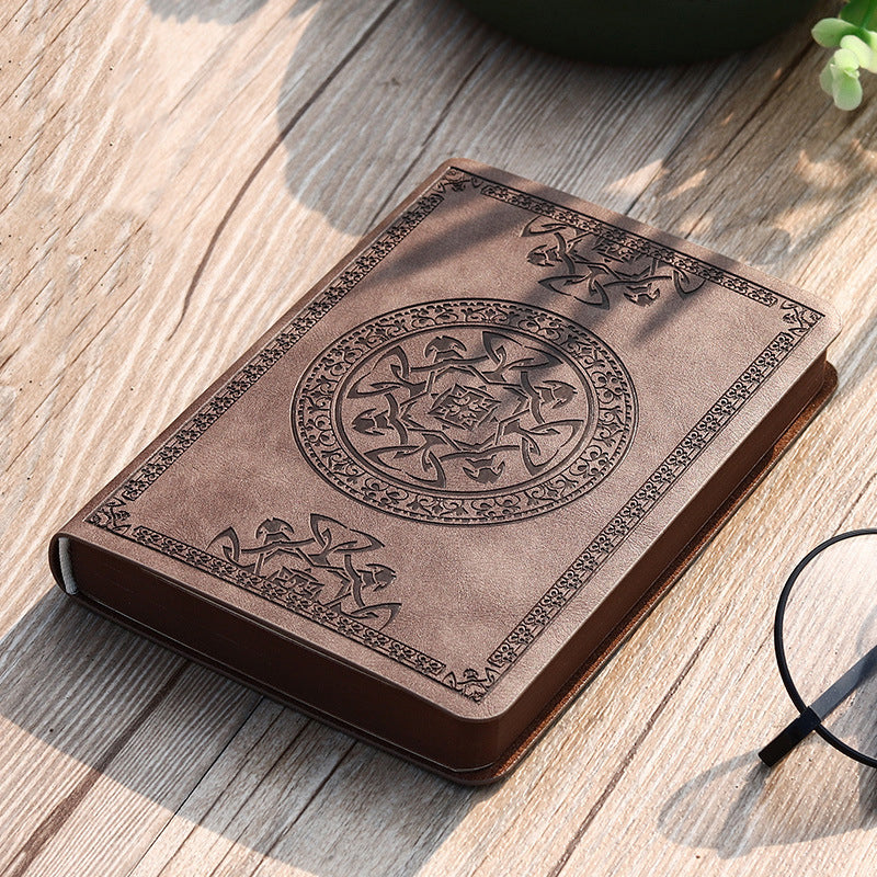 Exquisite A6 Pocket Notebook - Portable Leather Notepad