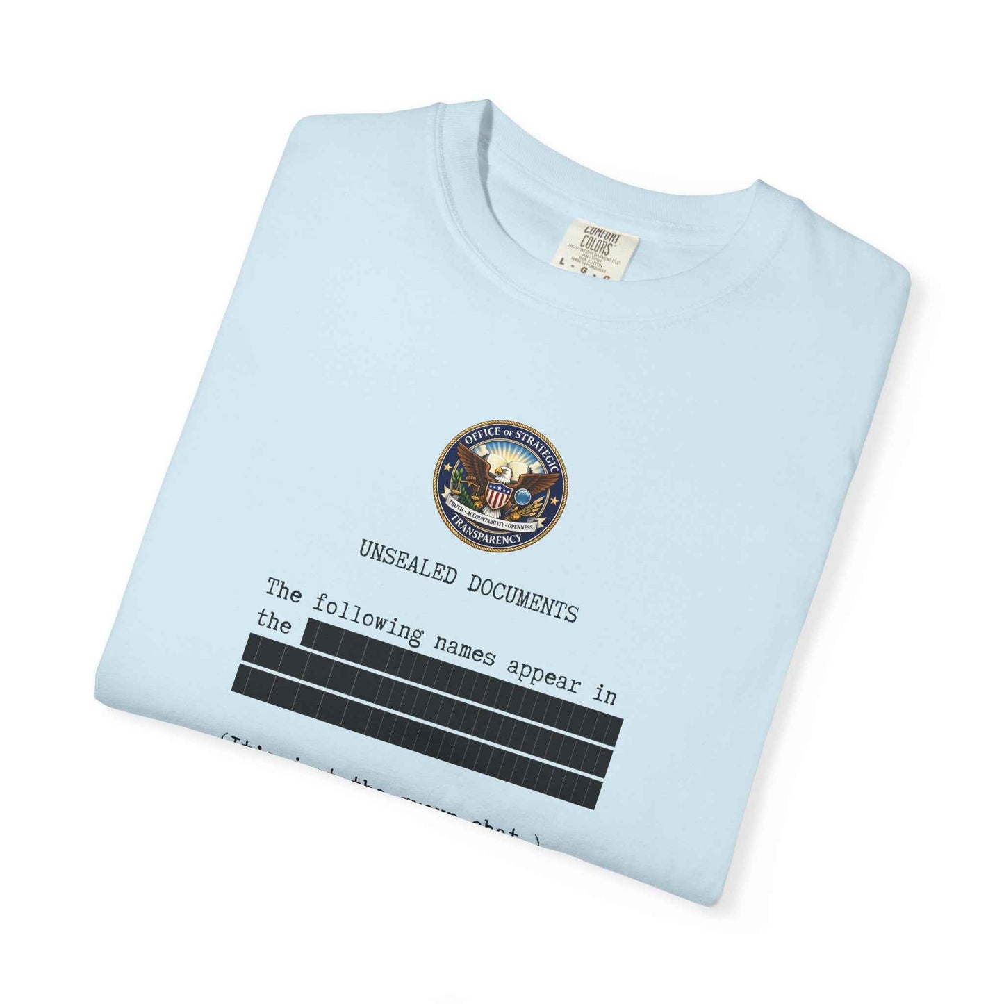 Unsealed Documents Unisex T-Shirt - Political Satire Tee