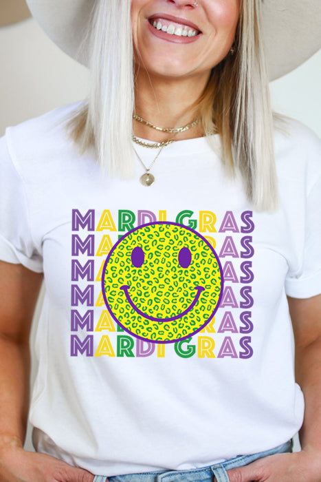 Vibrant Mardi Gras Celebration Tee - Unisex Fit - Korvel